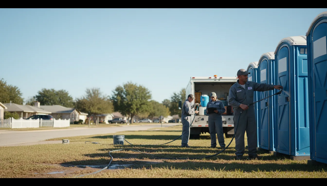Long-Term Portable Toilet Rental in Doerun, GA near me